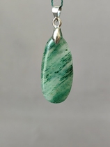 Unique jade Old daytime Blue stock safe with no sign of lock bones pendant jade-colored jade 2 89 * 1 38 * 32 0