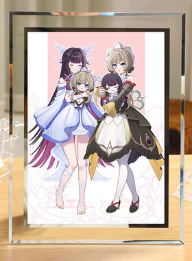 少女木偶合照水晶相框原神空月之歌周边桑多涅哥伦比亚傲娇天然呆