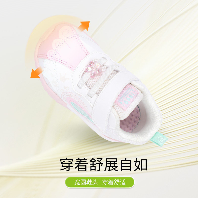 江博士奥莱特卖童鞋学步初期2025春新款魔术贴软底男女婴儿步前鞋,淘宝优惠券,粉丝福利购,淘宝优惠卷