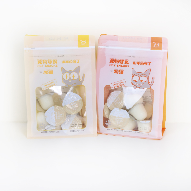 柒仔宠物 BOTH山羊奶成猫布丁50粒桶装猫咪奖励零食猫果冻猫零食