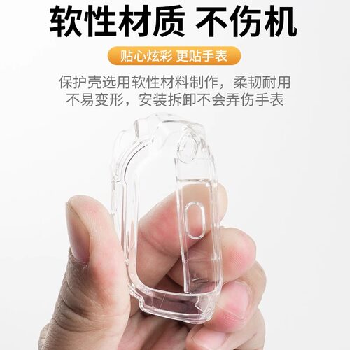 适用小天才电话Q3/U5/N5/D5手表硅胶保护壳套 - 图1