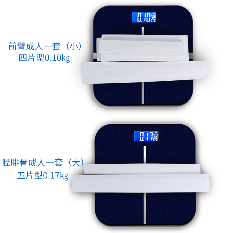 医用高分子前臂骨折固定夹板石膏绷带骨科护具手臂肘关节固定支具-图1