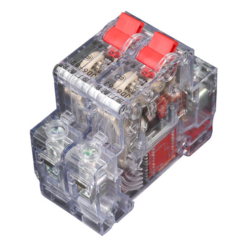 电动车空气开关专用配件电瓶三轮二进一出断电保护双电池切换开关 - 图3