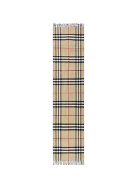 BURBERRY男女同款双面围巾