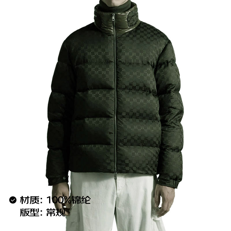 MONCLER  男士Nijima鹅绒隐藏式连帽羽绒服 1A00206 596C0