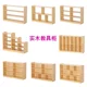 Solid wood kindergarten schoolbag cabinet children's storage cabinet domain storage cabinet Montessori teaching aid cabinet oak toy cabinet