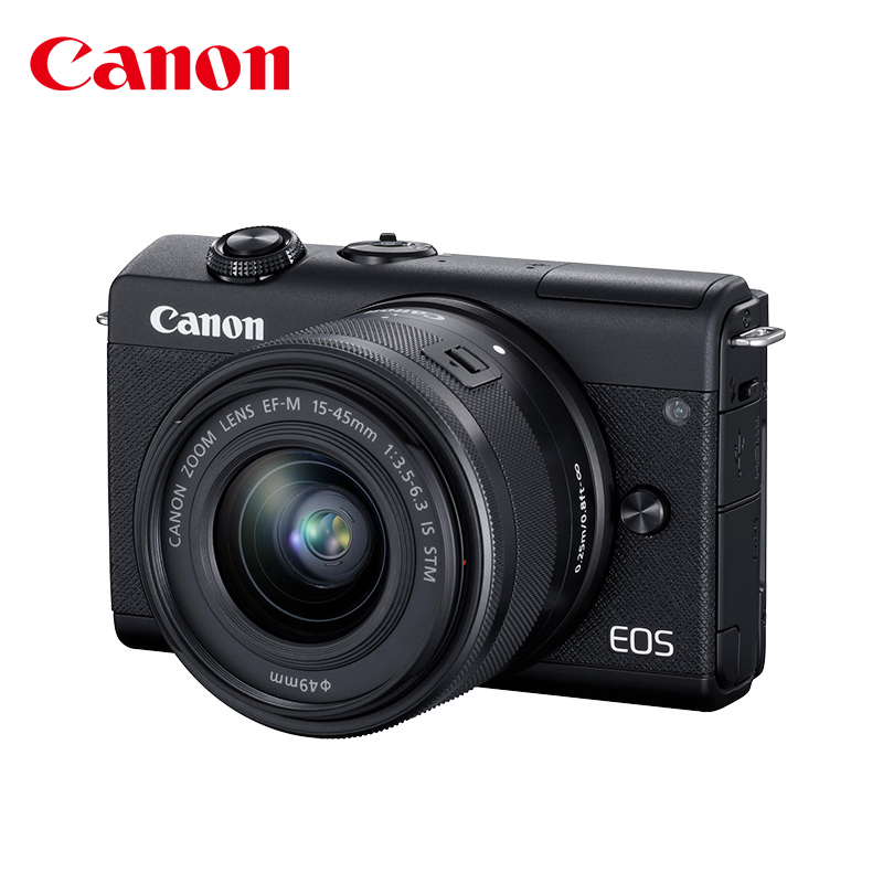 佳能EOS M200微单15-45套机入门级Vlog相机4K美颜eosm200数码摄影 - 图2