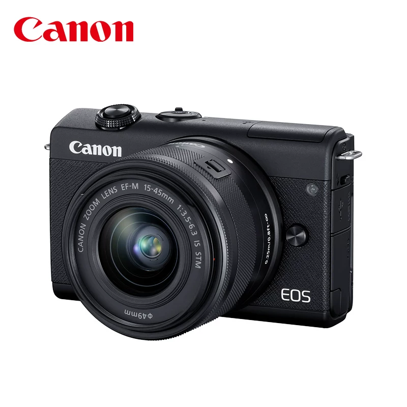 Канон EOS M200 микрокадр 15-45 набор VLOG камера 4K красота EOSM200 цифровая фотография