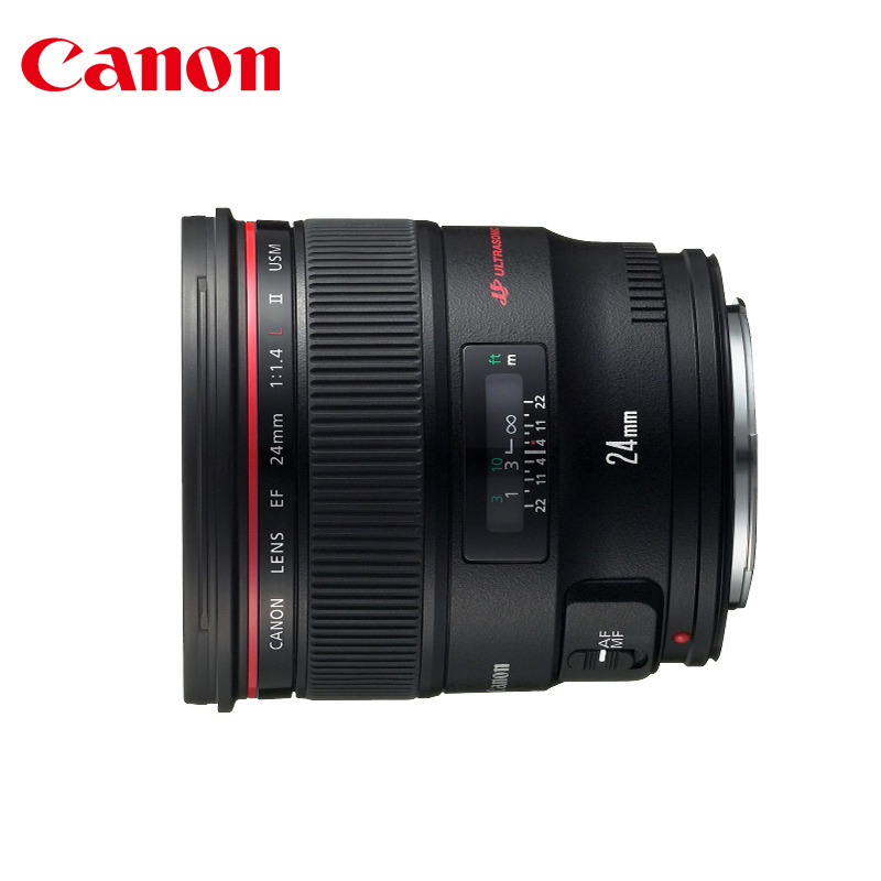 Canon/佳能 EF 24mm f/1.4L II USM广角定焦单反镜头大光圈人像风景头24 1.4红圈全画幅相机风光超广角镜头-图2