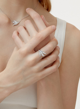 SWEETWINE飞鸟系列黑玛瑙戒指