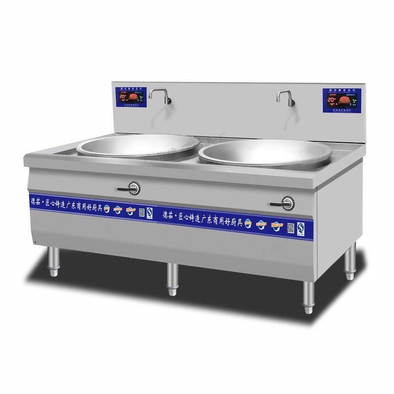 商用电磁炉双头大锅灶学校食堂30炸锅KW大功率电炒灶猛火炒炉油,淘宝优惠券,粉丝福利购,淘宝优惠卷