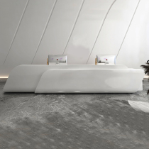 Company Roast Lacquer Front Desk Reception Desk Brief Modern Front Desk Desk Commercial Desk Commercial Desk Cashier Desk Beauty Salon Counter