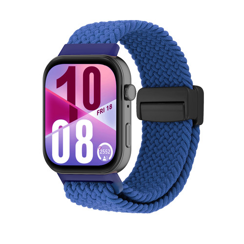 适用华为WatchFIT4 pro手表带智能运动fit3磁吸编织表带FIT4智能运动尼龙回环新款男pro夏季高颜值女时尚小众 - 图3
