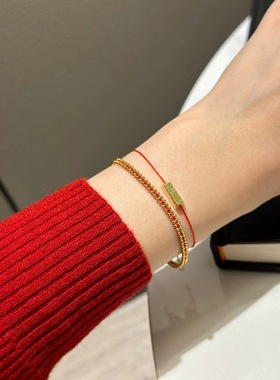 幸运红绳手链本命年转运