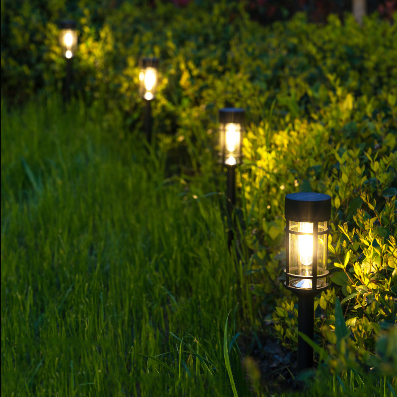 太阳能庭院草坪灯别墅庭院LED草地灯花园装饰地插灯天黑自动亮 - 图1