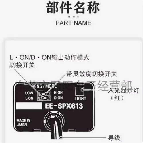 欧姆龙原装正品EE-SPX613漏液检测计数水位控制光电开关传感器 - 图2