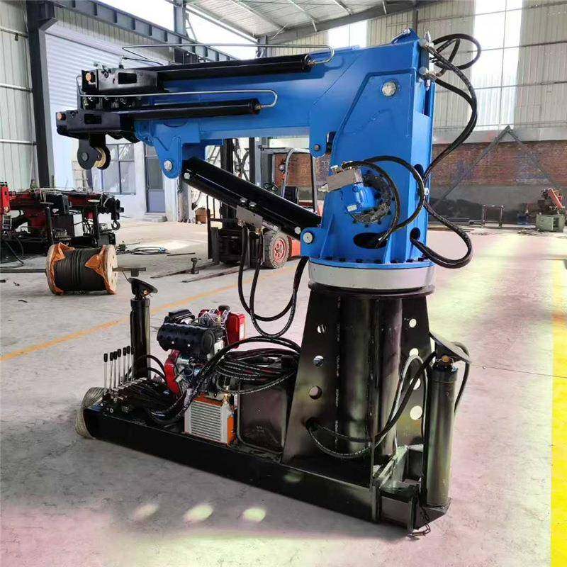 车载横臂吊5吨吊机油电两用拆卸方便安装简单货车安装随车吊臂,淘宝优惠券,粉丝福利购,淘宝优惠卷