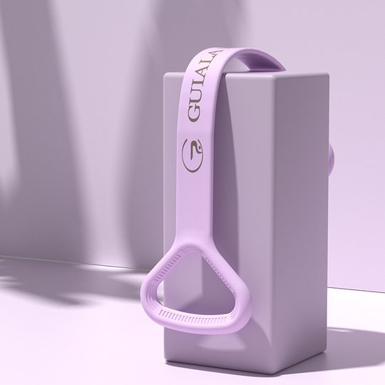 Tendeur à 8 chiffres pour femme pour ouvrir le dos, pratiquer l'amincissement des épaules, ceinture élastique de yoga à domicile, corde élastique épaissie en silicone pour le dos