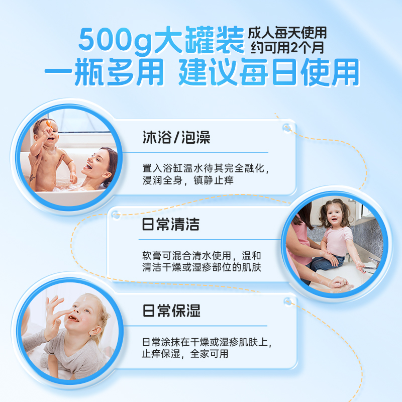 英国Hydromol三合一湿疹舒缓软膏特应性皮炎入浴膏湿疹止痒沐浴露