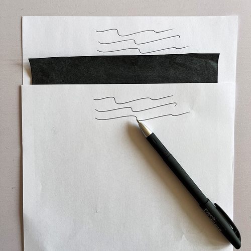 小A3蓝色复写纸8k单面黑色复印纸16k踏蓝纸48k临摹透印纸薄型大张红色A4拓图拓印纸刻印纸蓝色过底纸B5染印纸 - 图2