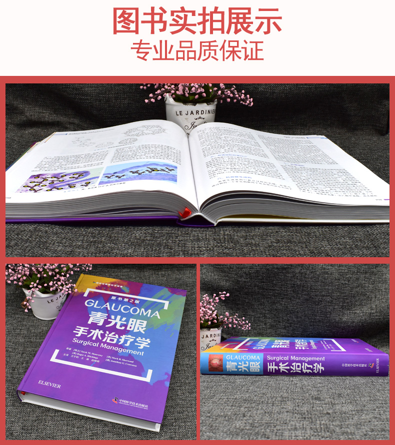 青光眼手术治疗学原书第2版国际顶级专家联袂编中华医学会眼科学译最完整最经典青光眼著作北京同仁医院主译中国科学技术出版社