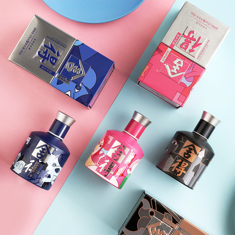 【酒厂直营】舍得沱牌致敬大师小米兰100ml*4瓶52度浓香六粮白酒