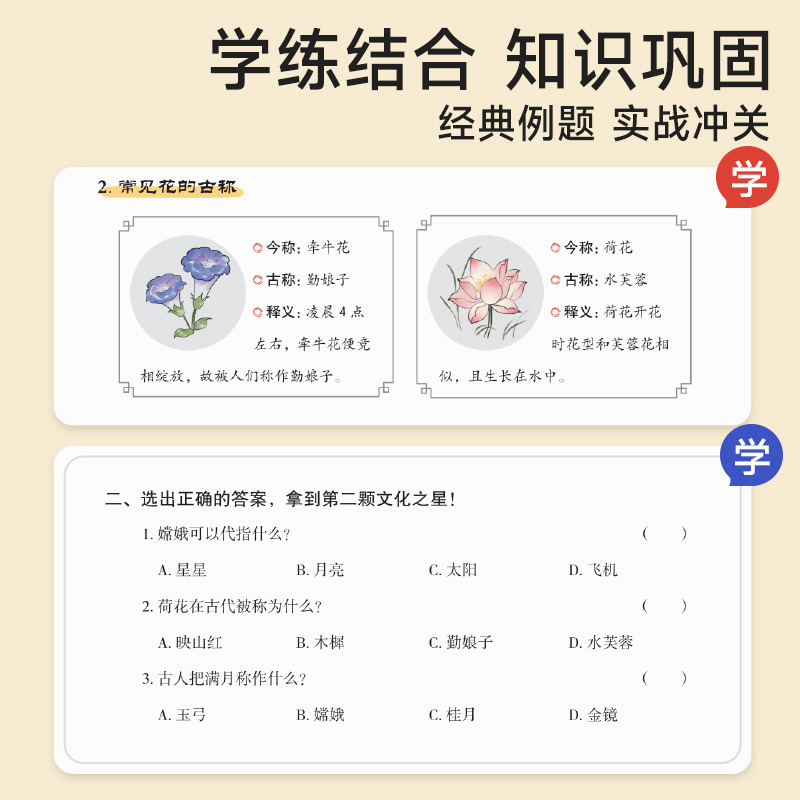 小学生文学必背常识一本全1-6年级语文素养提升基础知识大盘点中国古现代文学常识大集结小学生必背古诗词集锦积累大全 - 图3