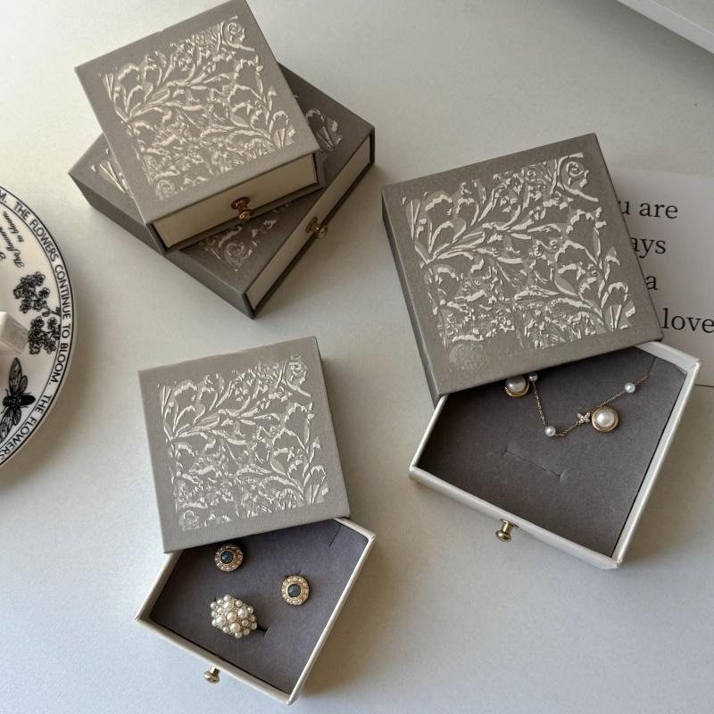 彩盒印花首饰盒耳饰精美礼品盒结婚证方形纸盒结婚实用空盒子婆婆,淘宝优惠券,粉丝福利购,淘宝优惠卷