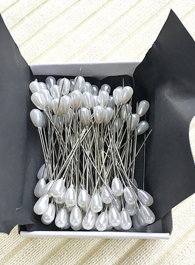 超长手工白色不锈钢大头针