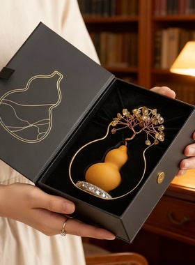 天然葫芦文玩手捻福禄摆件