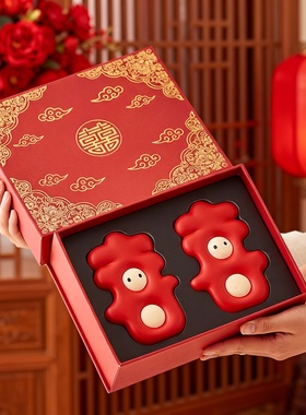 本命年红喜字摆件新年结婚礼物