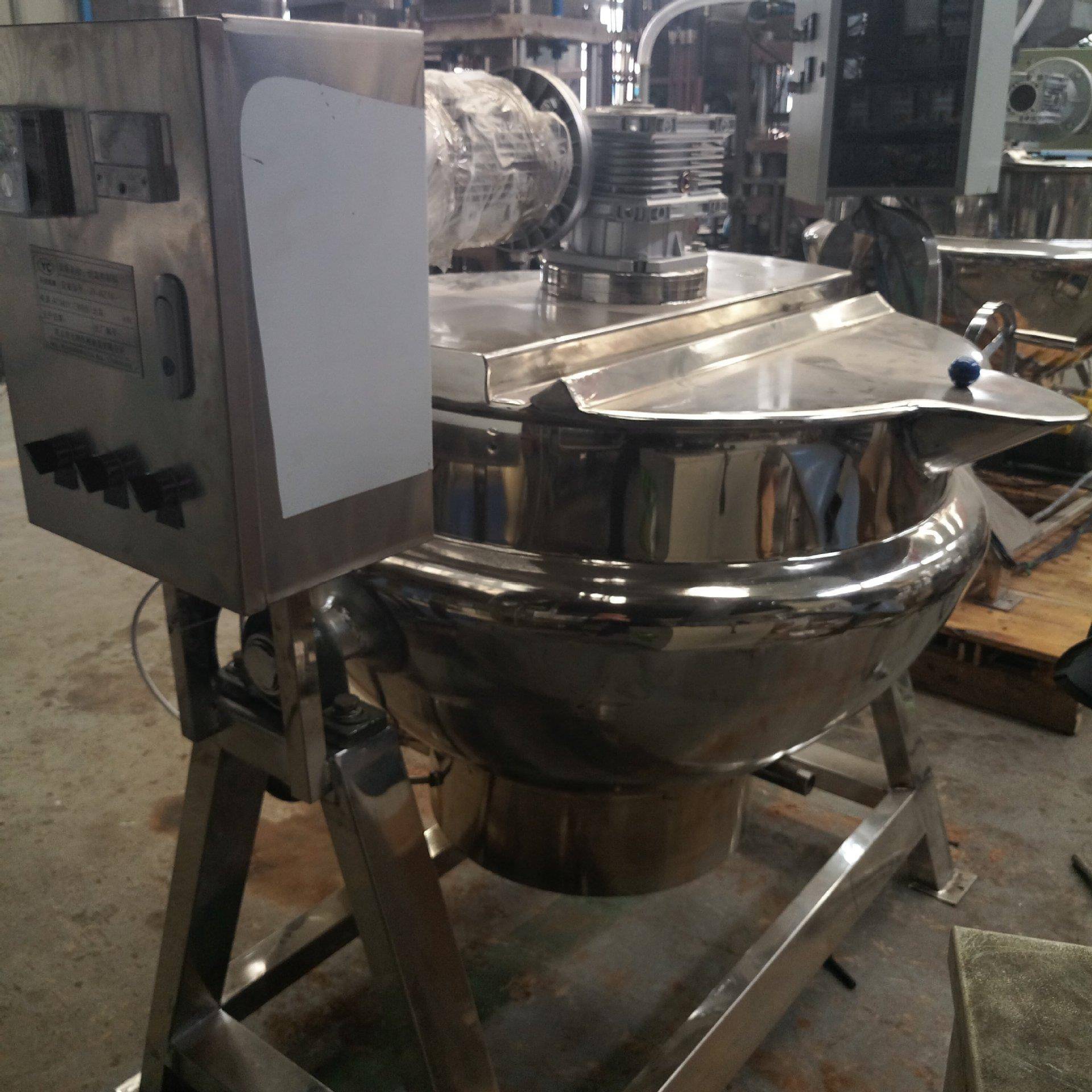 全自动中药膏熬制锅可倾式搅拌夹层卤煮锅 膏药熬制锅 免费试机 - 图1