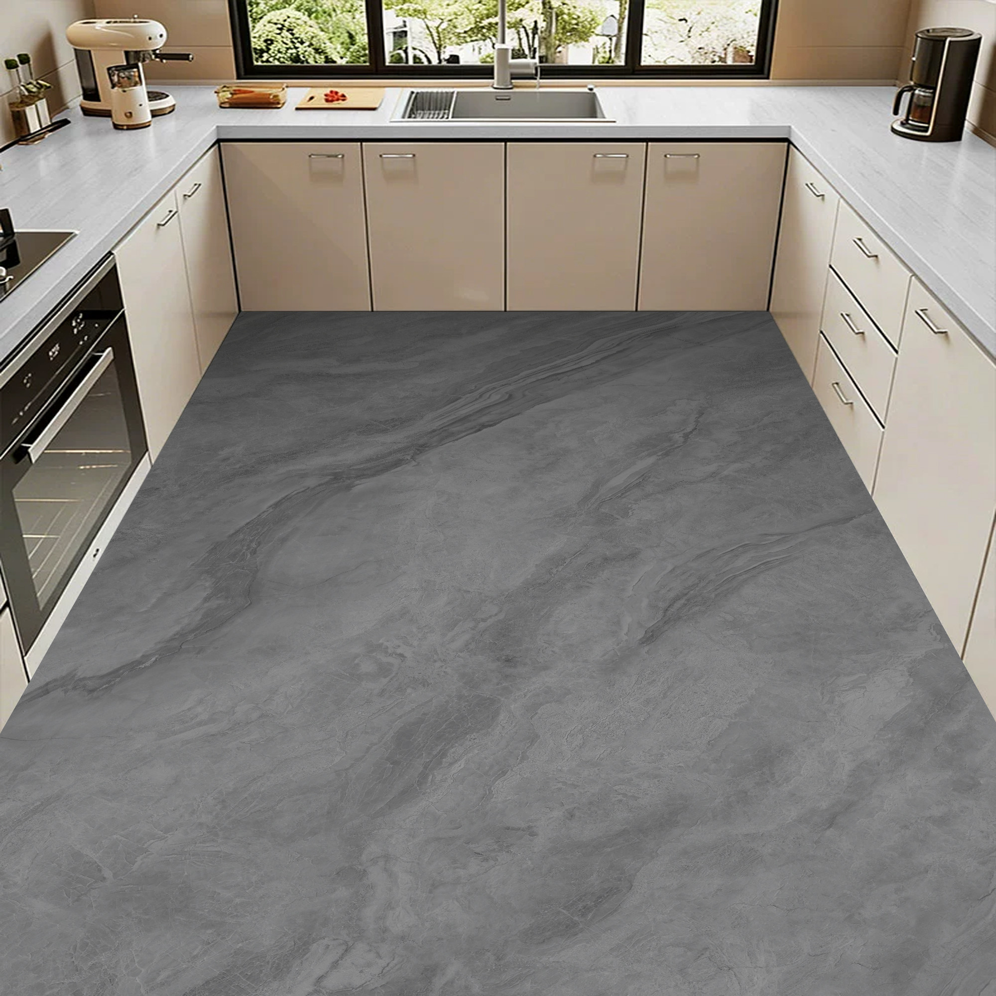 New diatom mud anti-slip, oil-proof and waterproof floor mat