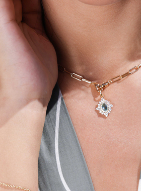 JFB法国进口闪耀之星18K厚包金戒指耳钉手链法式轻奢优雅宴会珠宝