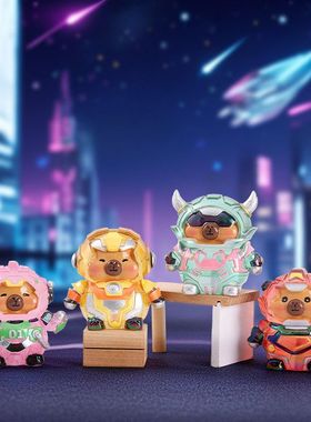 盲盒摆件红热机甲车载巴拉卡皮