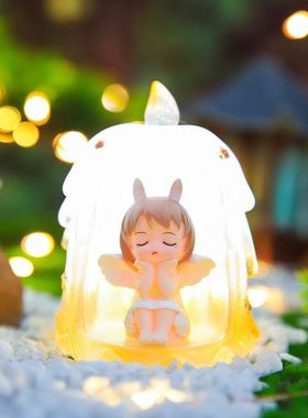 氛围ins安妮女生小灯台灯宝贝