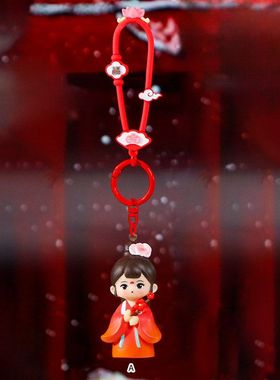 潮玩文创古风国色吊饰礼品汉服
