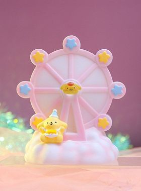 摆件小夜灯系列灯卧室星星丁狗