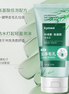 kyowe叶绿素氨基酸净透洁面泥