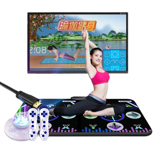 Беспроводной танцующий телевизор для двоих для спортзала, человеческий датчик