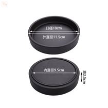 Purple Sand Double-used depository dish Tray Bottom of the Porcelain Chassis Mobile tray Multi-meat plant Flower Pot