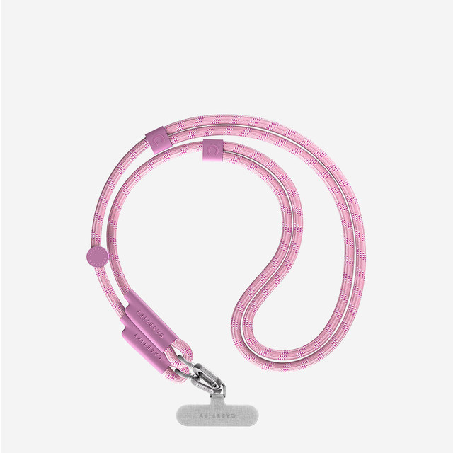 CASETiFY rope woven mobile phone strap set Cold gray/soft mist purple/miluo purple/video green suitable for the full range of iPhone mobile phone accessories strap lanyard