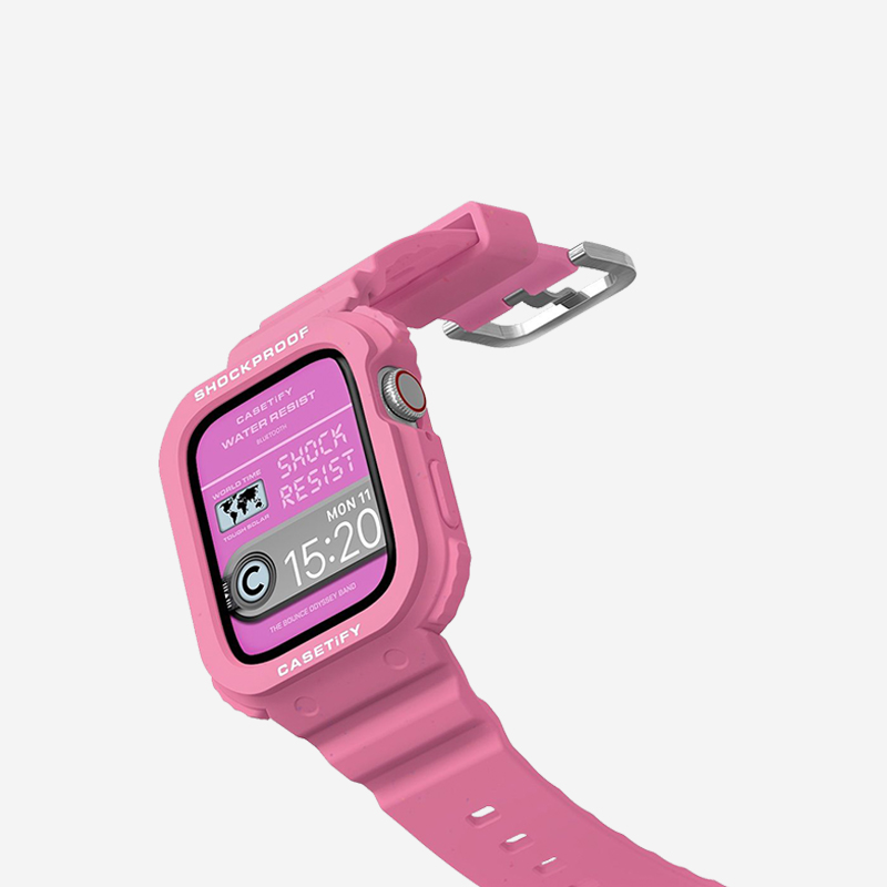 CASETiFY The Bounce Odyssey Band超强韧一体化表带适用于Apple Watch表带-图0