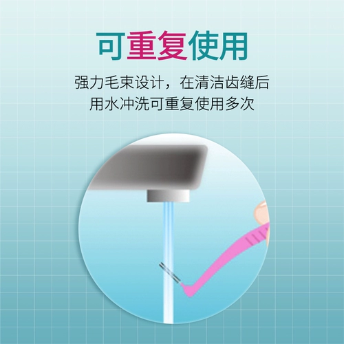 Оригинальная стальная проволка из нержавеющей стали, импортная гигиеническая зубная нить, 8 шт