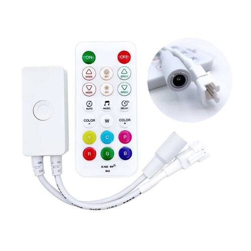 SP648E/649E/64AE幻彩蓝牙音乐控制器 RGB幻彩led动态音乐控制器 - 图1