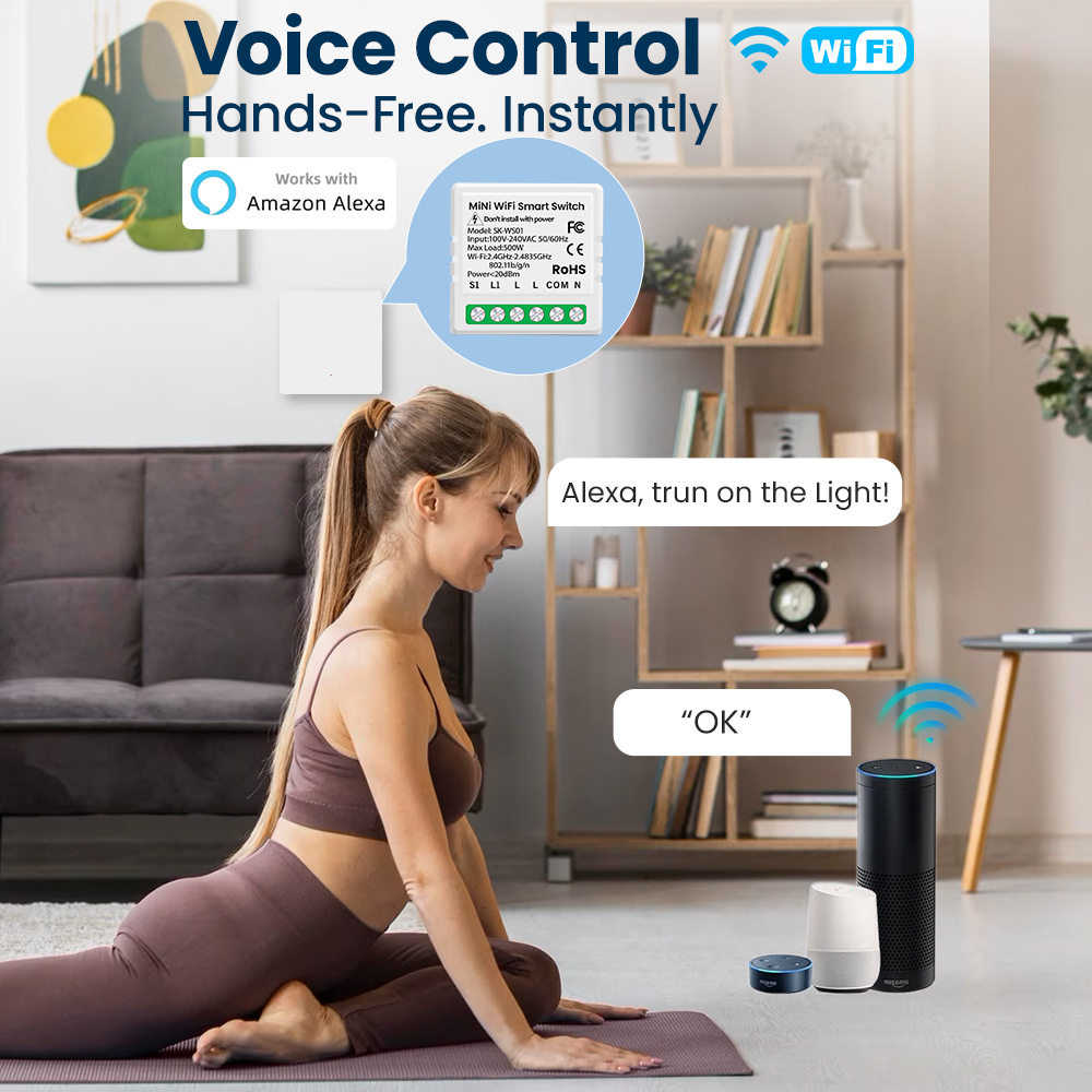 WiFi通断器模块远程控制涂鸦智能开关Tuya mini switch module,淘宝优惠券,粉丝福利购,淘宝优惠卷