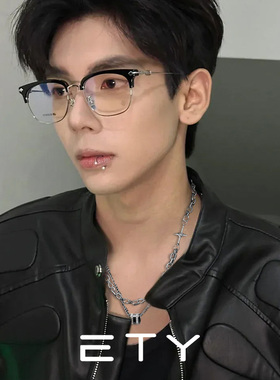 美式街头项链男生嘻哈双层