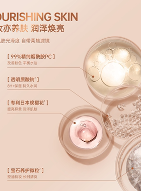 【达人专享】彩镜轻透光感素颜霜自然清爽滋润提亮