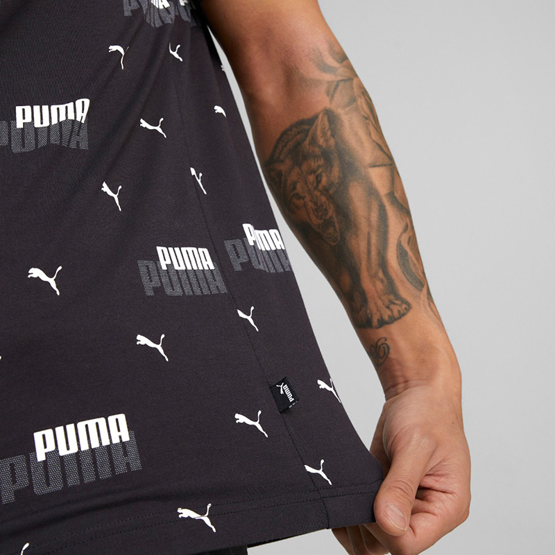 Puma彪马男款短袖2023年夏季新款潮流百搭运动休闲T恤675681-01-图2
