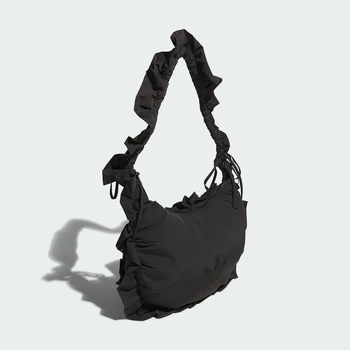 adidas阿迪达斯三叶草女包大号时尚荷叶边运动手提包挎包IA8915 - 图1